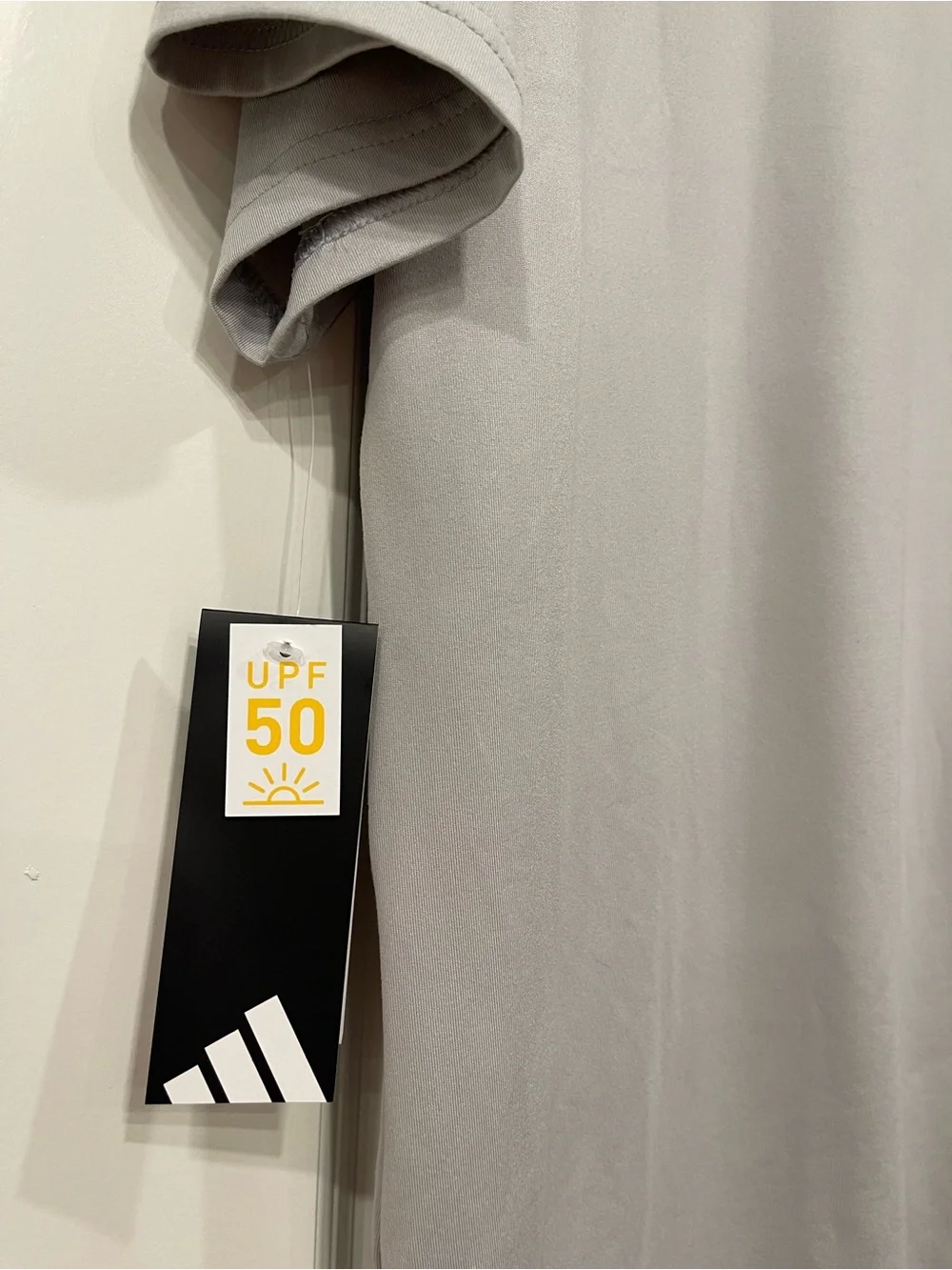 adidas Men’s XL Gray Short Sleeve Performance Tee